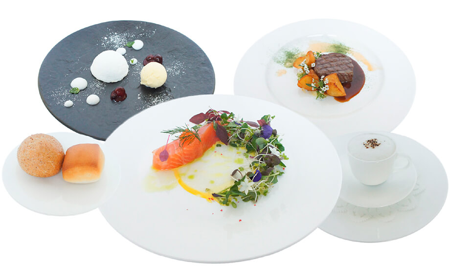 レストランサロン「スウェーデン絵画 北欧の光、日常のかがやき」コラボメニュー